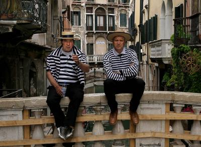 Gondoliers Taking a Break.jpg