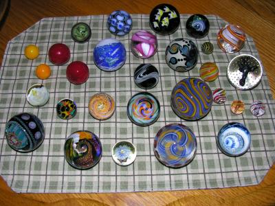 2005 Wheaton Village Collab Bowl Marbles