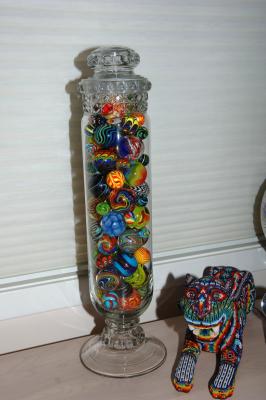 These are 7 pics Lonny sent me in 06.  This is a Drew Fritts jar.