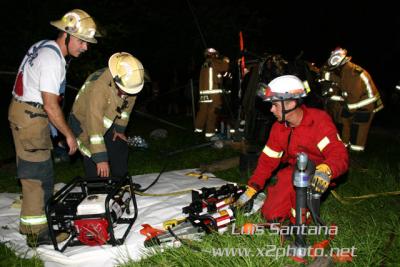 BMW Extrication with BLS Injuries