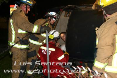 BMW Extrication with  BLS Injuries