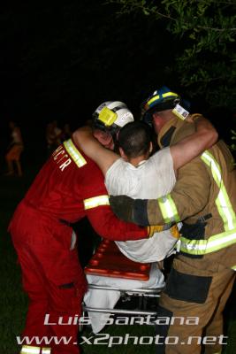 BMW Extrication with  BLS Injuries