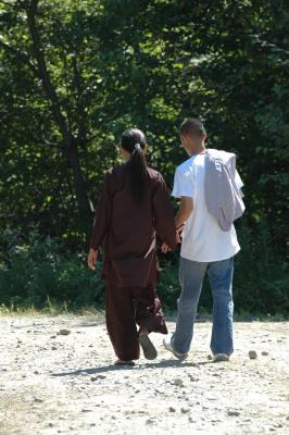 walking together