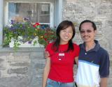 Thanh Yen with dad