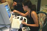 Editor  Cay  at work