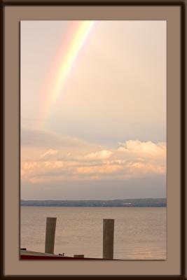 The Rainbow was God's Promise to Noah