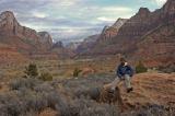 Zion Winter Self Portrait