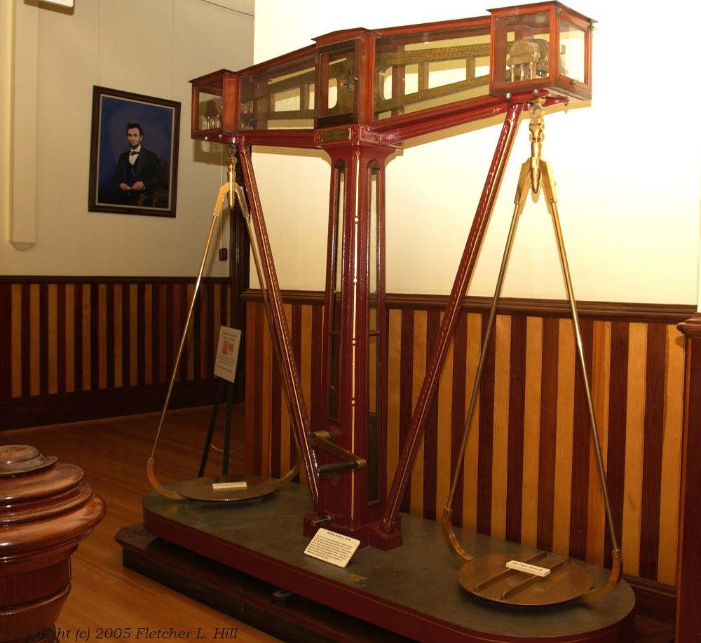 Carson City Mint Bullion Scale