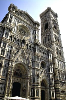 Duomo Firenze (Florenz) Westfront and Campanile