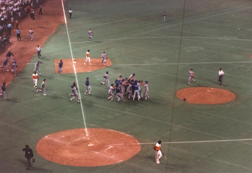 Astros-Mets 16 inning NLCS Game 6 - 1986