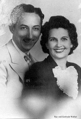 Robert Ray and Gertrude Walker   1940