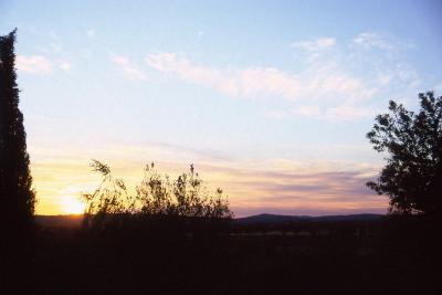 Sunset at Il Greppo