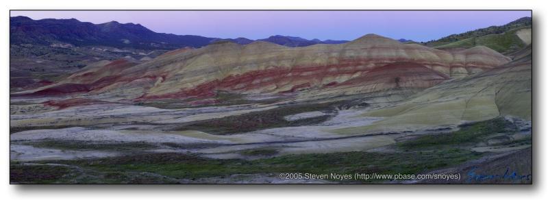 Earth Shadow Painted Hills