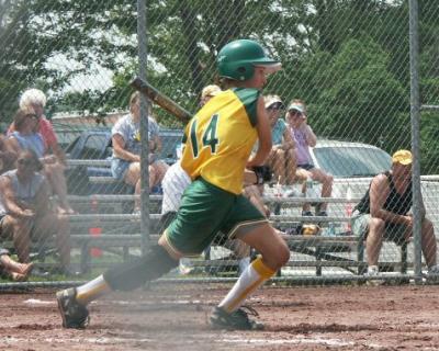 Erin L at the Plate