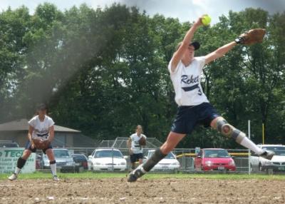 Kate Fires Off The Mound