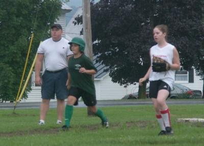 Molly at 3rd with Dad