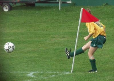 A Flag On Nat's Corner Kick