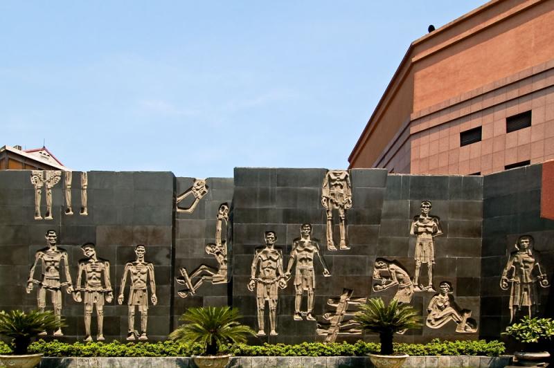 Mural, Ho Lua Prison (Hanoi Hilton)