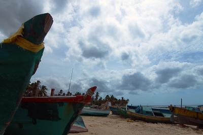Tsunami broken boats.........