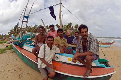 Fishermen at SW coast
