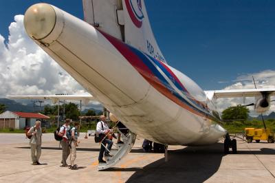 Boarding for Vietnam