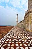 Taj minaret