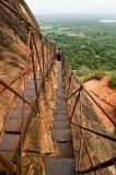 Climbing Sigiriya