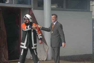 Opening Brandweergarage Zevenaar. 16 sept. 2005