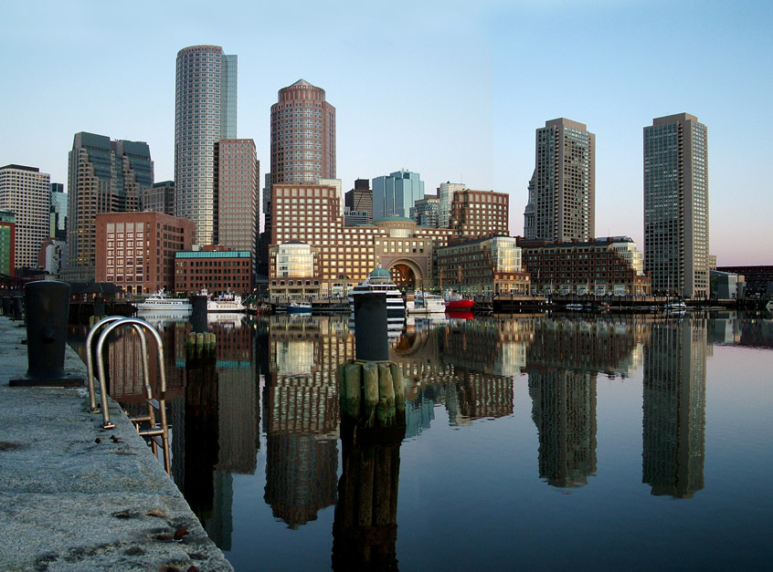 Boston Harbor, 6:08 A.M.