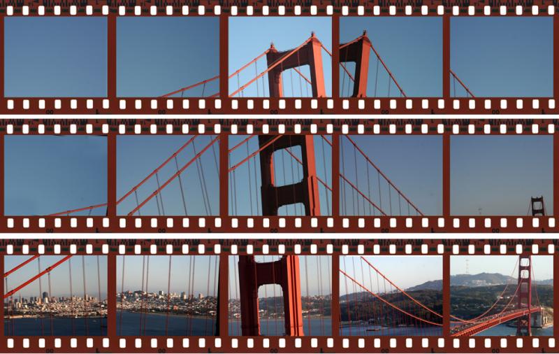 Golden Gate Abstract, Color
