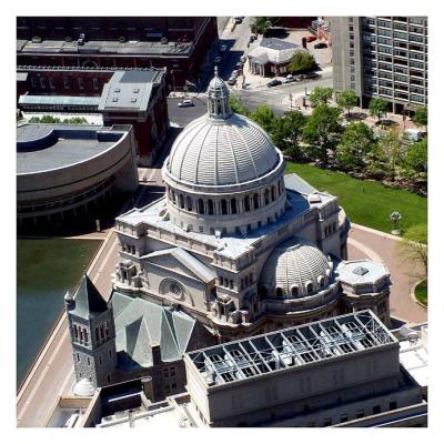 The Christian Science Center from the Pru