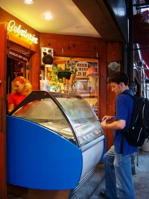 North End - Buying Gelato