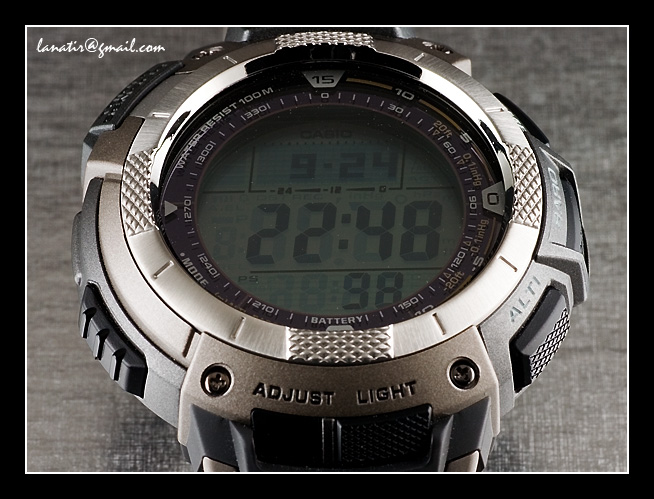 casio protrek triple sensor titanium