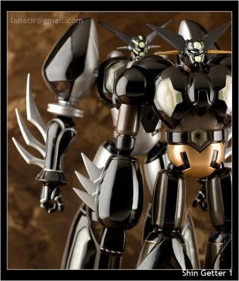 Shin (New) Getter 1 Black Vs Shin Getter 1 Black