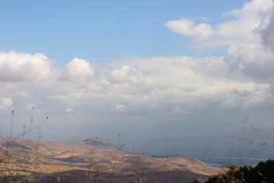 View from Biria forest