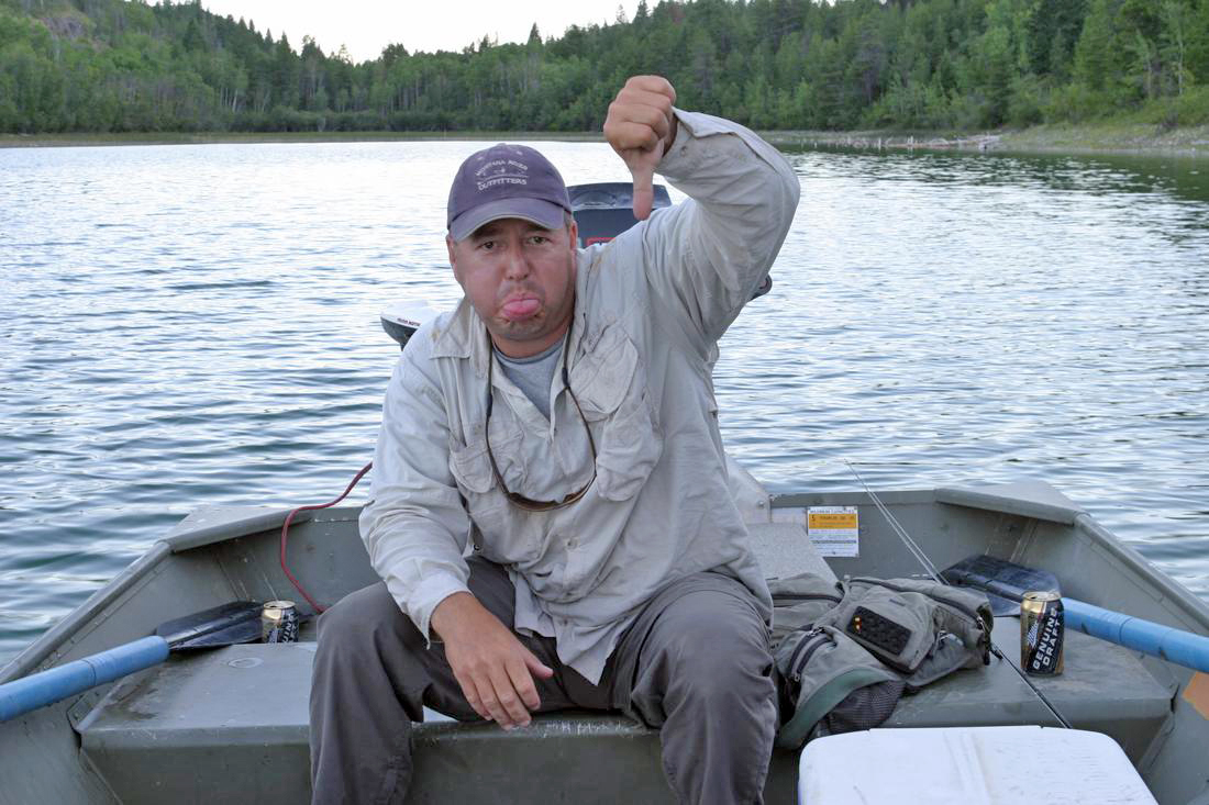 Unhappy Fisherman