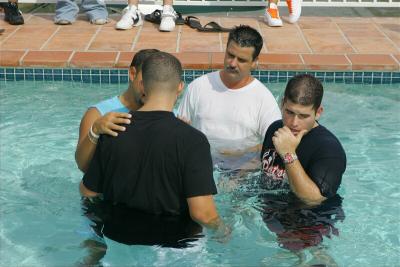 New Life Ministries Baptism 07-24-05