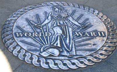 World War II Memorial. Medallion