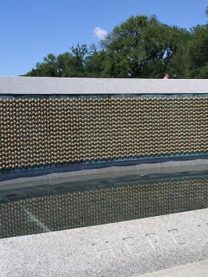 World War II Memorial,Wall of Stars