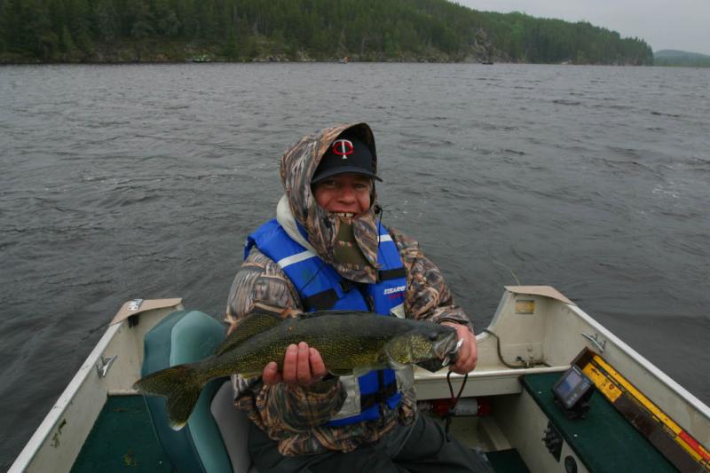 Largest Walleye of Trip