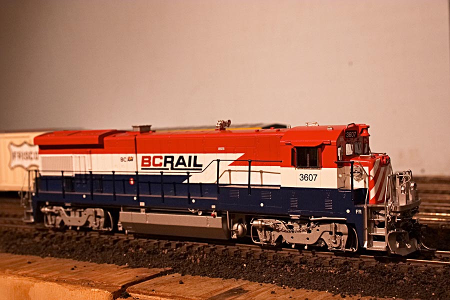 BC Rail B36-7 #3607