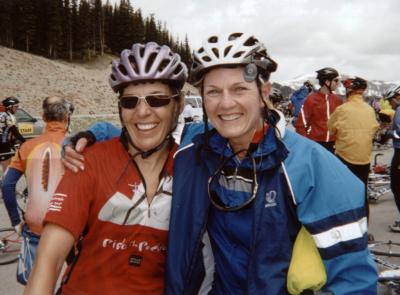 Sharon and Susan at Monarch Pass