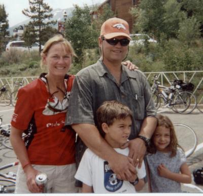 Susan and Family at Breckenridge