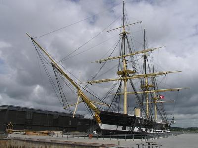 World's longest wooden ship - The Frigate Jylland