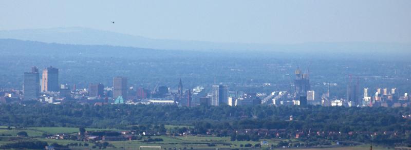 Manchester from Heywood, June 2005