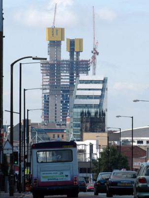 View from Cheetham Hill, August 2005