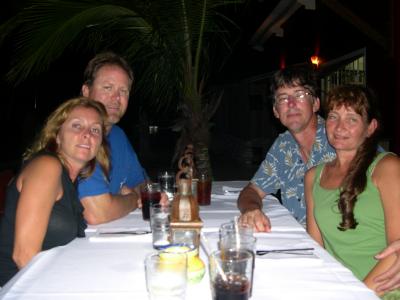 At the Barracuda Club Restaurant