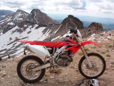 CRF450X at 9000ft in Southern Idaho