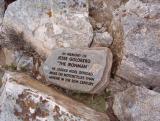 Jesse Goldberg Memorial on Iron Mountain
