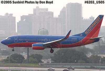 Southwest Airlines B737-7H4 N796SW aviation airline stock photo #6203
